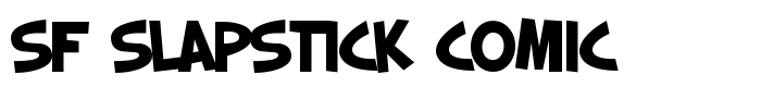шрифт SF Slapstick Comic