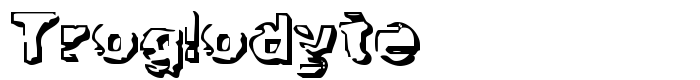 шрифт Troglodyte