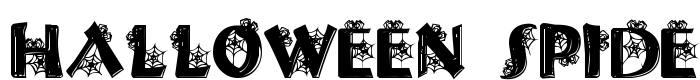 предпросмотр шрифта Halloween Spider