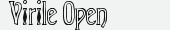 шрифт Virile Open