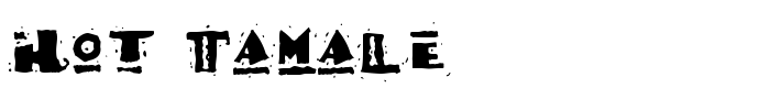 шрифт Hot Tamale