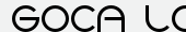 шрифт Goca Logotype Beta