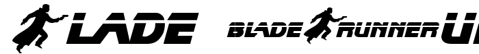 шрифт Blade Runner Movie Font