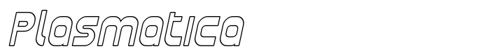 шрифт Plasmatica