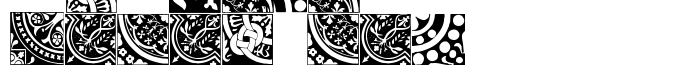 шрифт Medieval Tiles