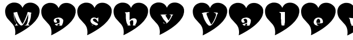 шрифт Mashy Valentine