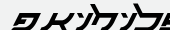 шрифт Akihibara Hyper