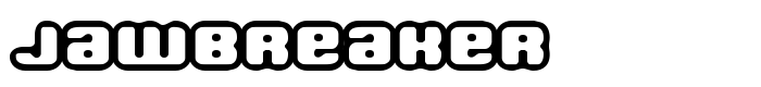 шрифт Jawbreaker