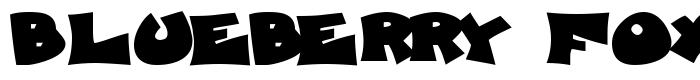 шрифт Blueberry Foxhound
