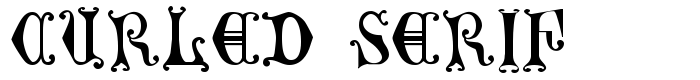шрифт Curled Serif