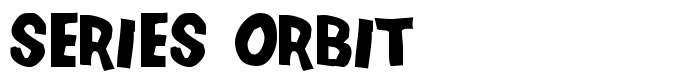 предпросмотр шрифта Series Orbit