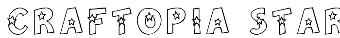 шрифт Craftopia Stars