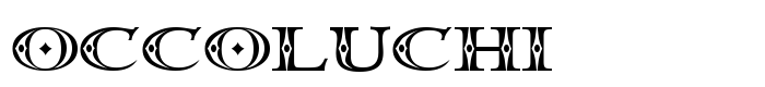 шрифт Occoluchi