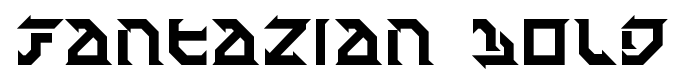 шрифт Fantazian Bold