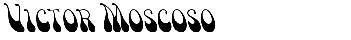 шрифт Victor Moscoso