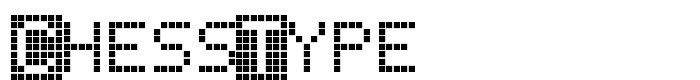 шрифт ChessType