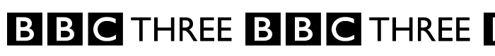 предпросмотр шрифта BBC logos