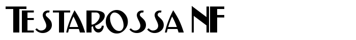 шрифт Testarossa NF