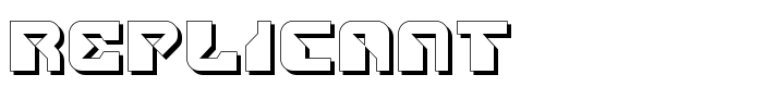 шрифт Replicant