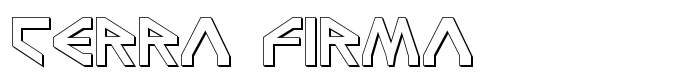 шрифт Terra Firma