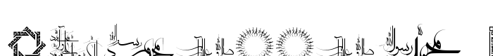 предпросмотр шрифта Mohammad RasoolAllah