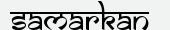 шрифт Samarkan